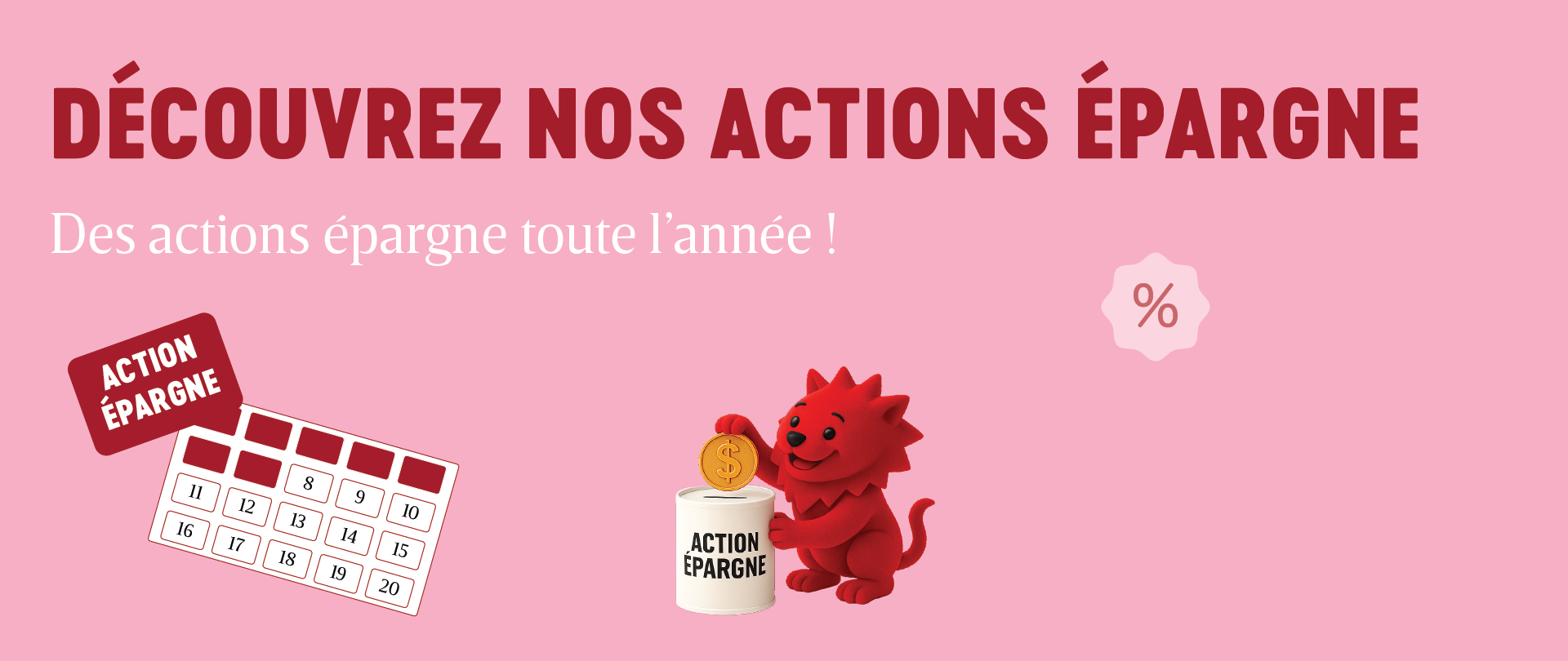 Actions épargne