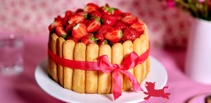 Charlotte aux fraises