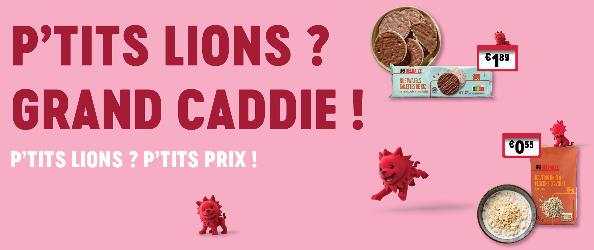 P'tits Lions ? Grand caddie !