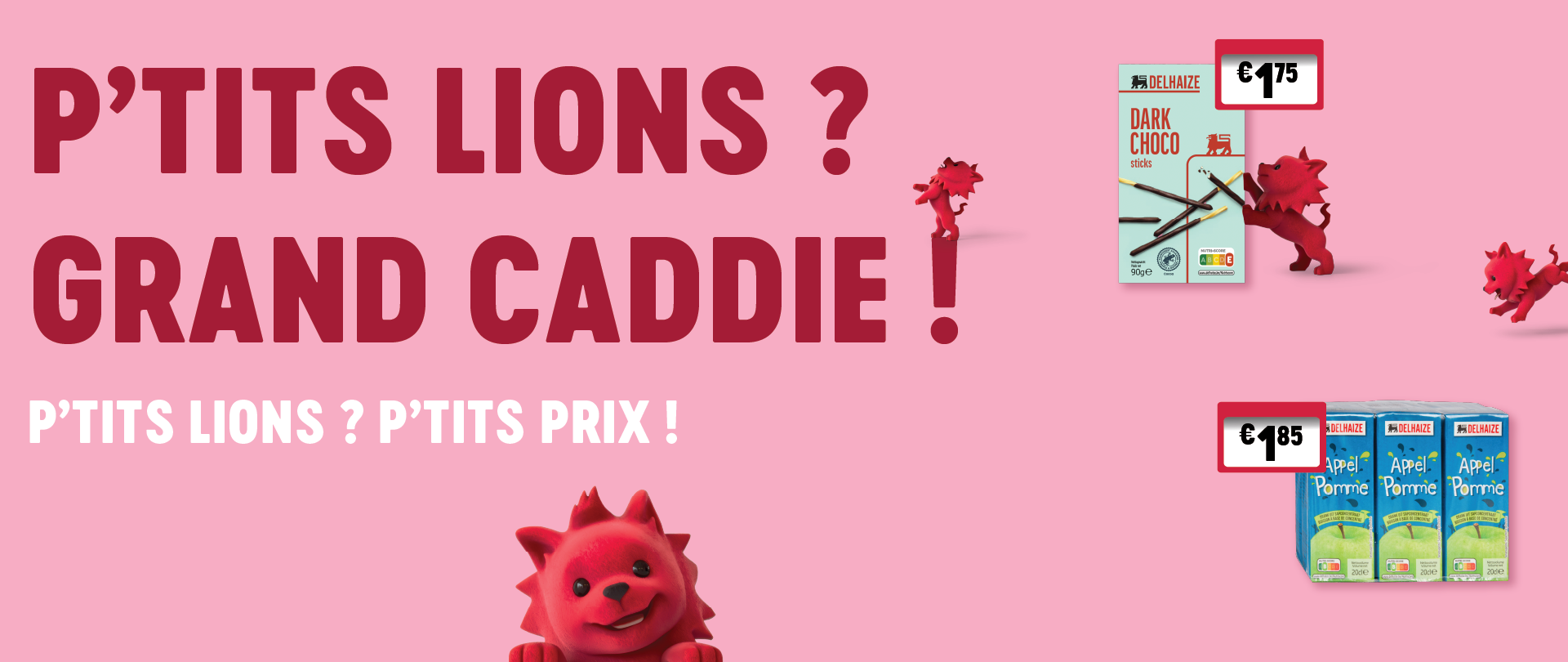 P'tits Lions ? Grand caddie !