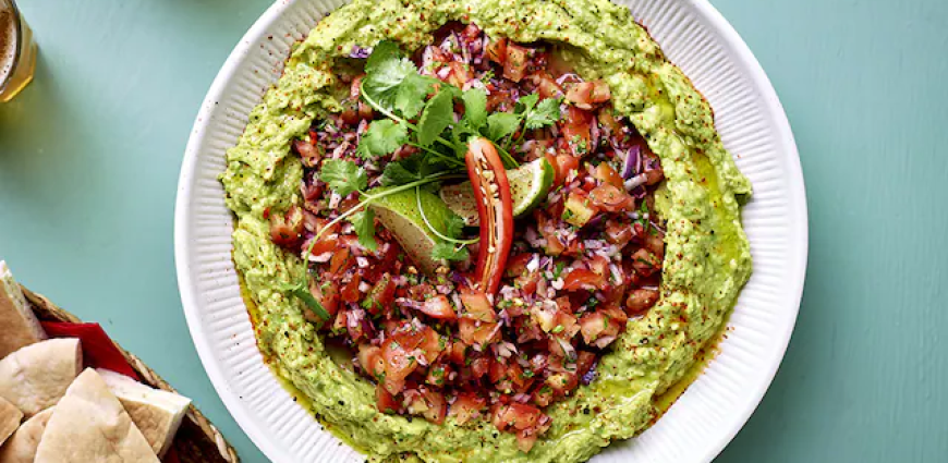 Guacamole con pico de gallo