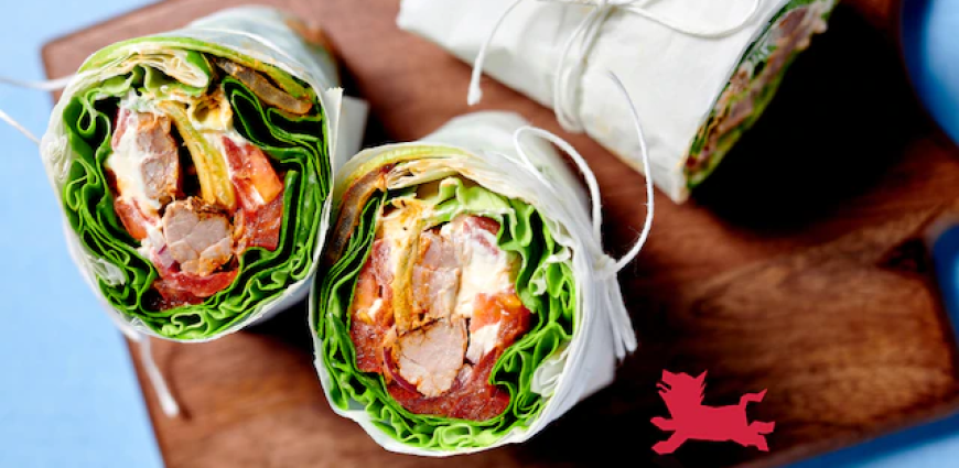 Wraps de laitue au steak grillé