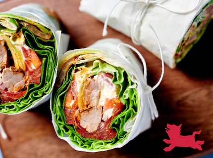 Wraps de laitue au steak grillé